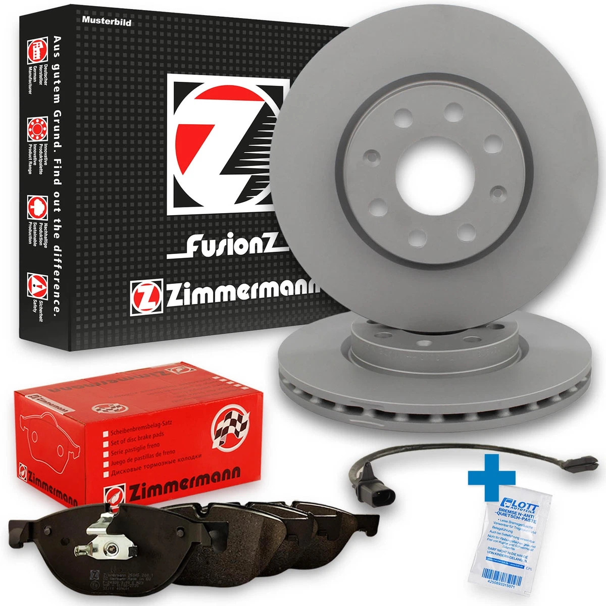 Авто гальма Zimmermann для SEAT IBIZA III (6L1): Безпека та якість